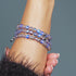 Unicorn Blue | Silver | Mermaid Glass Bead Bracelet